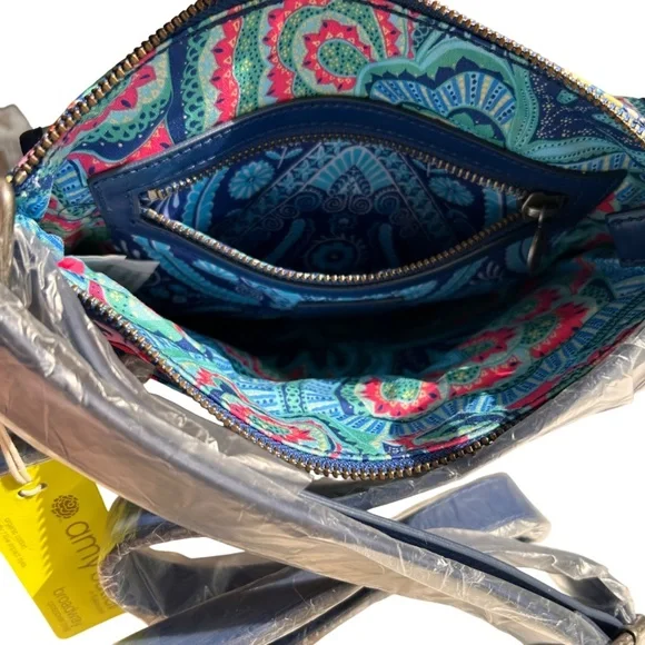 NWT Amy Butler for Kalencom Broadway Crossbody Bag - Picture 11 of 15